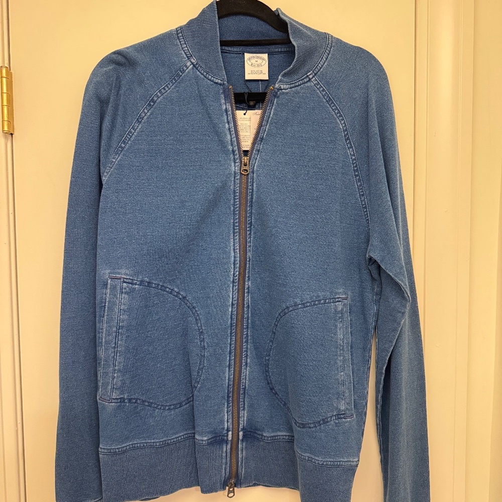 Zip up Cotton Jacket from BOOKS BROTHERS